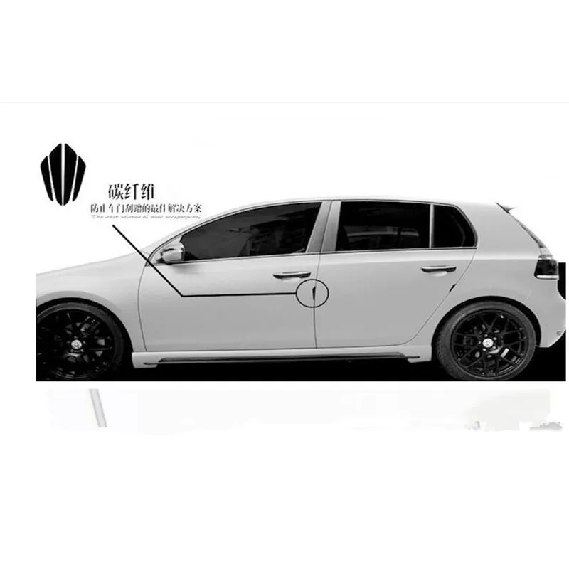 Двери автомобиля протектор боковой кромки наклейки защиты для Subaru XV Peugeot 406 Гольф Mitsubishi L200 ASX Kia Sportage 3 Интимные аксессуары