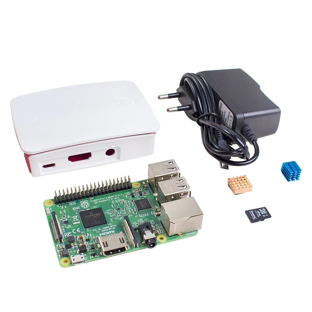 

SunFounder Raspberry Pi 3 Model B+ With WiFi & Bluetooth Quad Core 1.4GHz 64bit CPU Raspberry pi 3 b+ Kit