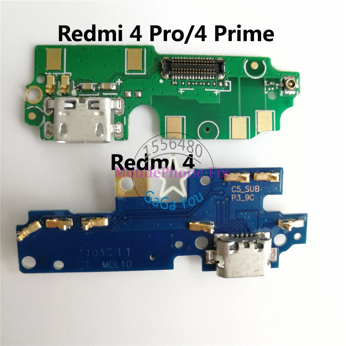 

For Xiaomi Redmi 4/ Redmi 4 Pro Prime Micro Dock Connector Board USB Charging Port Flex Cable with Mircrophone Modules Parts