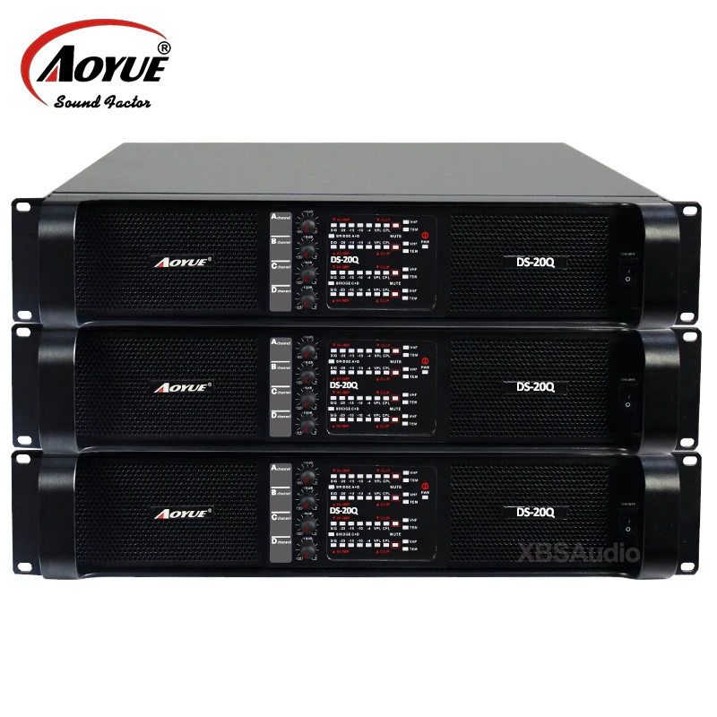 

4 channel Sound System professional fp power amplifier 20000q