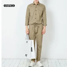 Men Jumpsuits High Street Hiphop Bibi Overalls Men s Tooling Harem Pant Jumpsuits Fashion One Piece