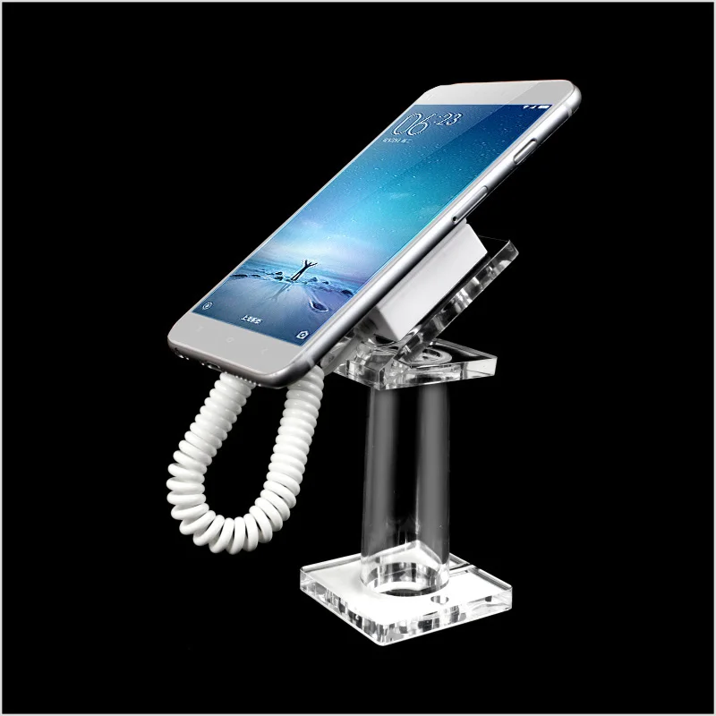 50 pcs retracted Acrylic mobile phone display stand dummy cell phone