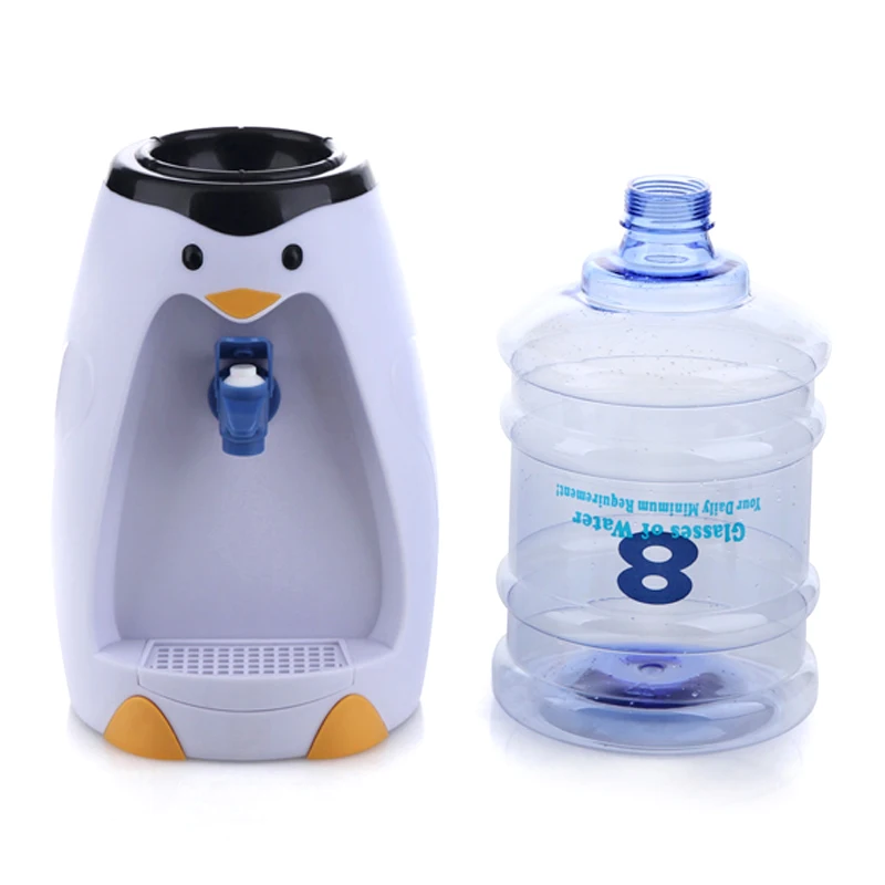 Penguin water dispenser ChanLengXing eight glasses of water with no heat Mini cute 2 litres water machine capacity Penguin water dispenser ChanLengXing eight glasses of water with no heat Mini cute 2 litres water machine capacity