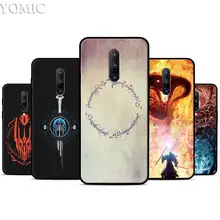 Lord of The Rings one Silicone Case for Oneplus 7 7Pro 5T 6 6T Black Soft Case for Oneplus 7 7 Pro TPU Phone Cover