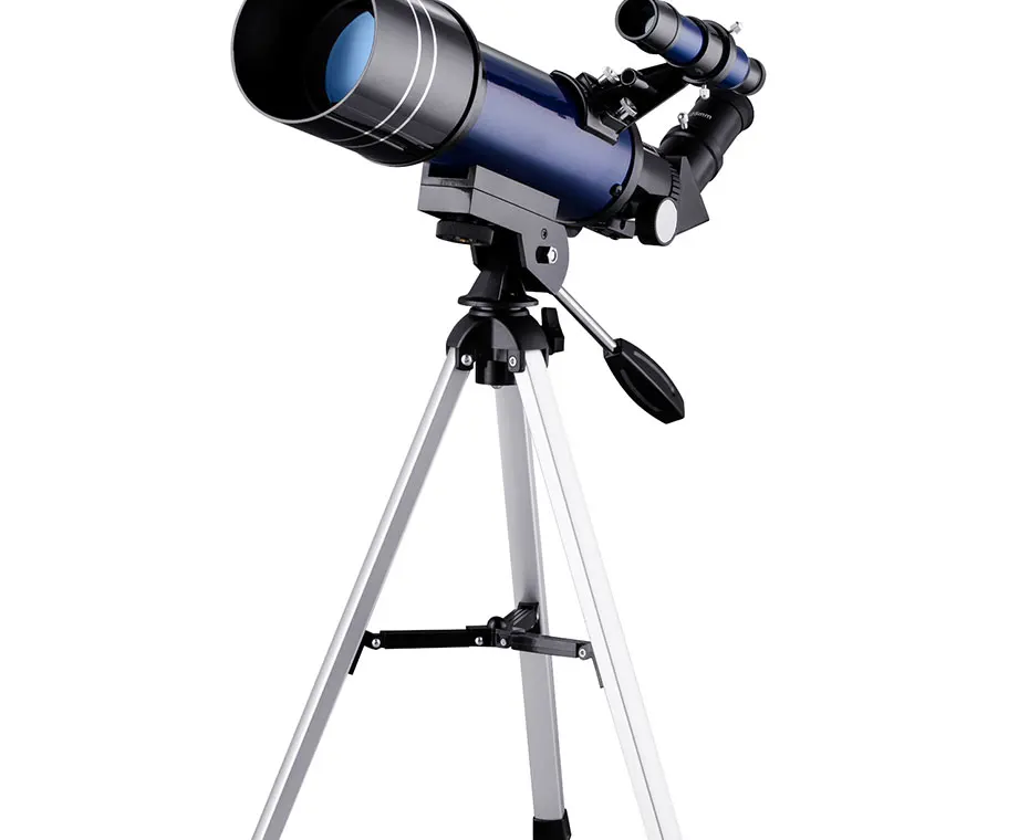 Lente com Luneta Assistir para Crianças 70 Milímetros Refrator Telescópio Astronômico Telescópio Astronomia Lua Adultos Iniciantes 16x 67x Buscadora 4 Telescópio astronômico 70mm refrator telescópio lua assistindo