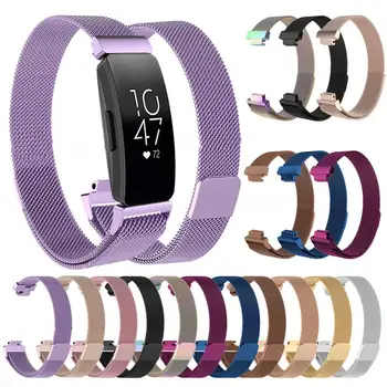 

For Fitbit Inspire HR Band Replacement Milanese Loop Magnetic Stainless Steel Strap Wristband Bracelet for Fitbit Inspire Bands