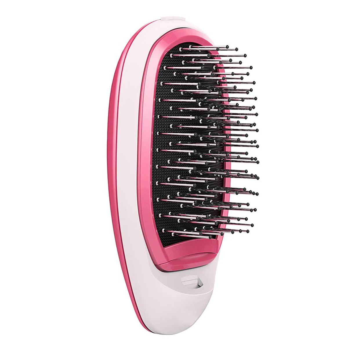 Anti Frizz Brush Magic Electric Ionic Hai Ionic Hairbrush AntiStatic Hair Brush Scalp Comb Massage Negative Ion Hair Styler - Цвет: pink