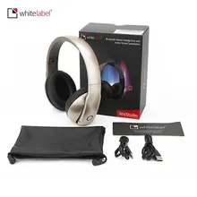 Whitelabel AncStudio Bluetooth Headphones Wireless Stereo Headsets Earphone Over Ear Headset Foldable NFC Noise Cancelling