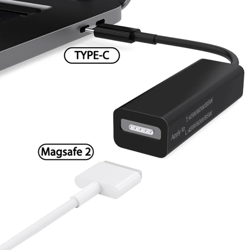

Magsafe 2/1 to USB 3.1 Type C Charging Converter Adapter for Macbook Chromebook