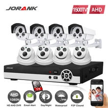 8CH HD HDMI 1080 P DVR AHD камера безопасности Система indoor720P IR Водонепроницаемая камера видеонаблюдения наружные DIY домашние комплекты видеонаблюдения