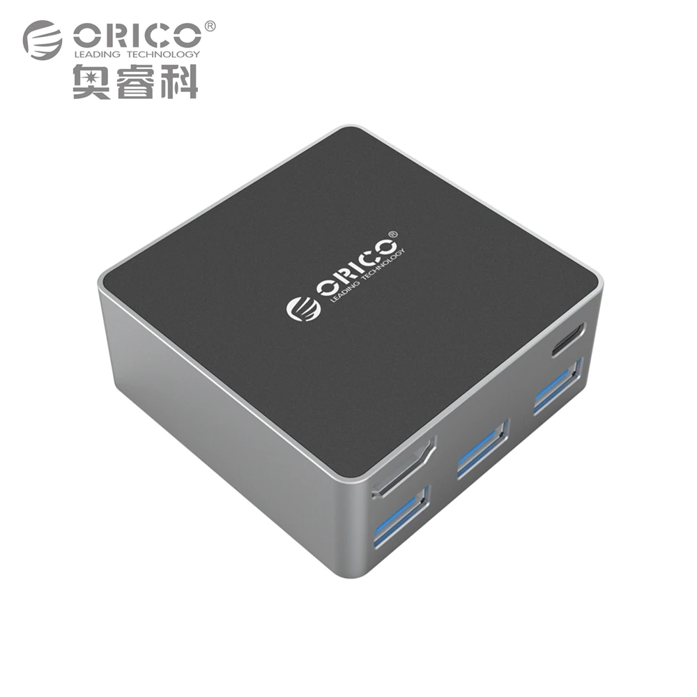 ORICO Laptop Docking Stations TYPE-C to TYPE-C HDMI Converter for newMacbook  Laptop Deaktop PC with 3 USB3.0 HUB