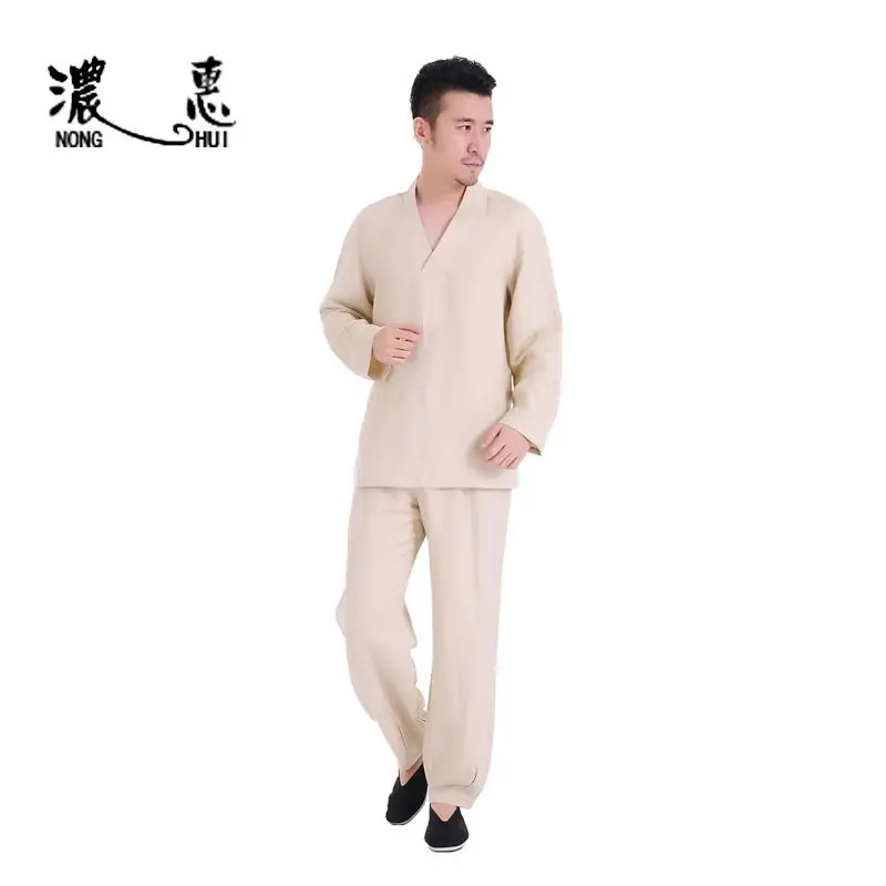 Высококачественная льняная форма для Тай Чи женский костюм кунг фу wudang taiji наборы
