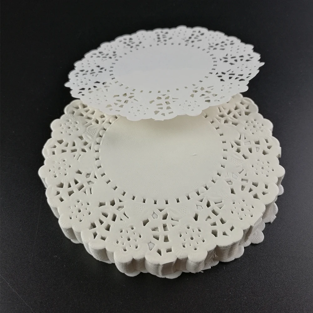 Buy 140pcs 4.5''DIY Lace Decorative Paper Doilies