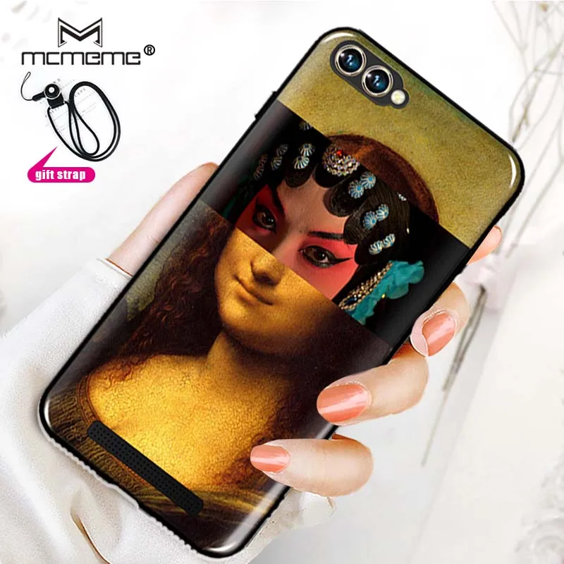 Для Doogee X30 чехол Mona Lisa funny Spoof Art мягкий TPU для 3D печати животных Единорог супер