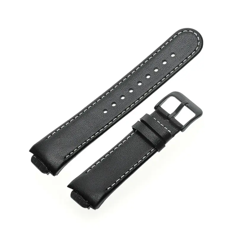 ASUS ZenWatch 3 Band, Genuine Vintage Leather Watch Strap Replacement with Secure Metal Clasp Buckle image 4