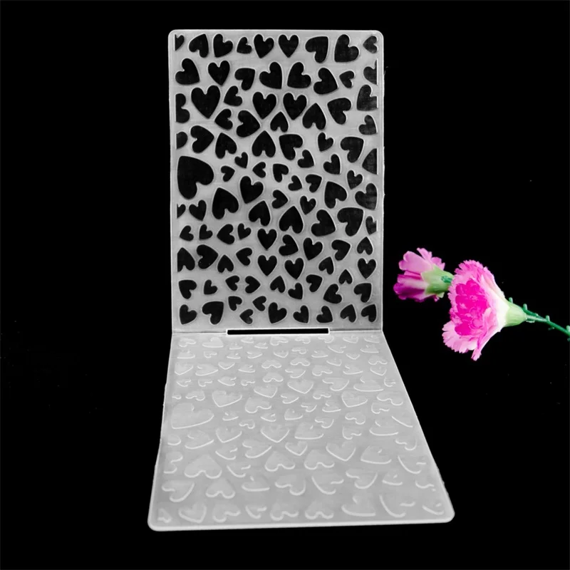 Пластиковый с тиснением вьющиеся цветочный шаблон DIY Скрапбукинг Декор с помощью открыток Papercraft - Цвет: 1