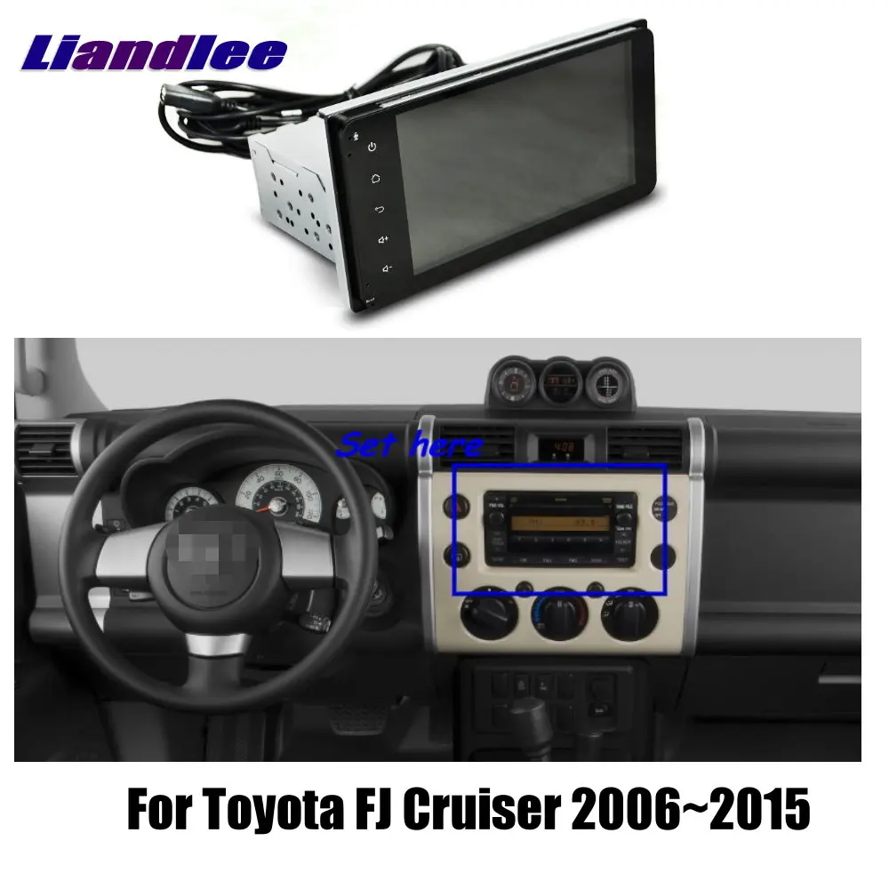 

Liandlee For Toyota FJ Cruiser 2006~2015 Car Android Radio Player GPS NAVI Maps HD Touch Screen TV Multimedia No CD DVD