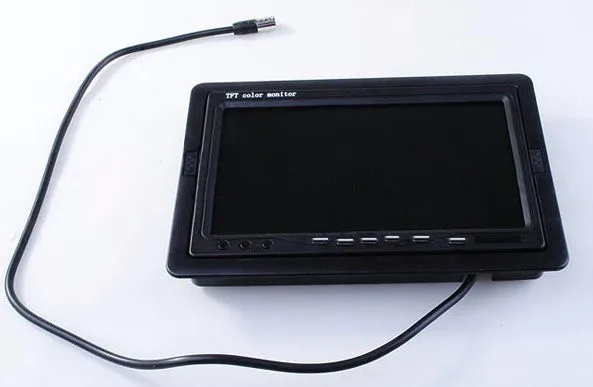 Автомобильный Стайлинг беспроводной 7 дюймов TFT lcd автомобильный монитор подголовник дисплей для заднего вида резервная камера автомобиля ТВ дисплей Wifi