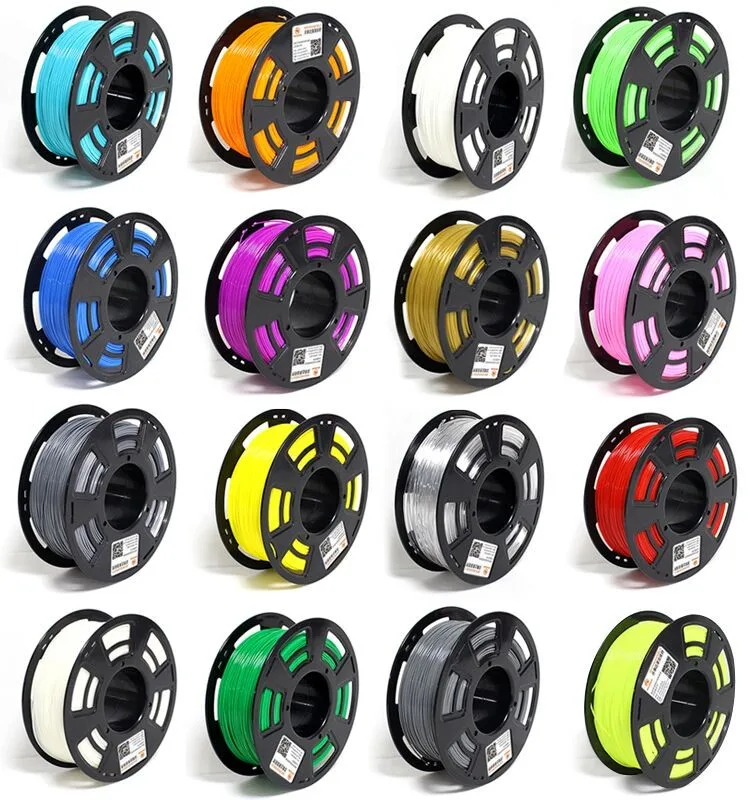 MINGDA 3d raw filament for printer , high quality 3d printing material kinds of color