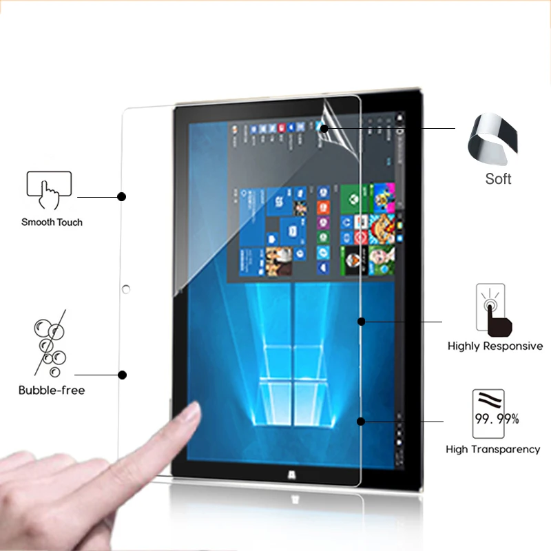 

Глянцевая Защитная пленка для ЖК-экрана HD для Teclast Tbook 16 Power 11,6 дюйма, передняя антицарапинная прозрачная защитная пленка для планшета