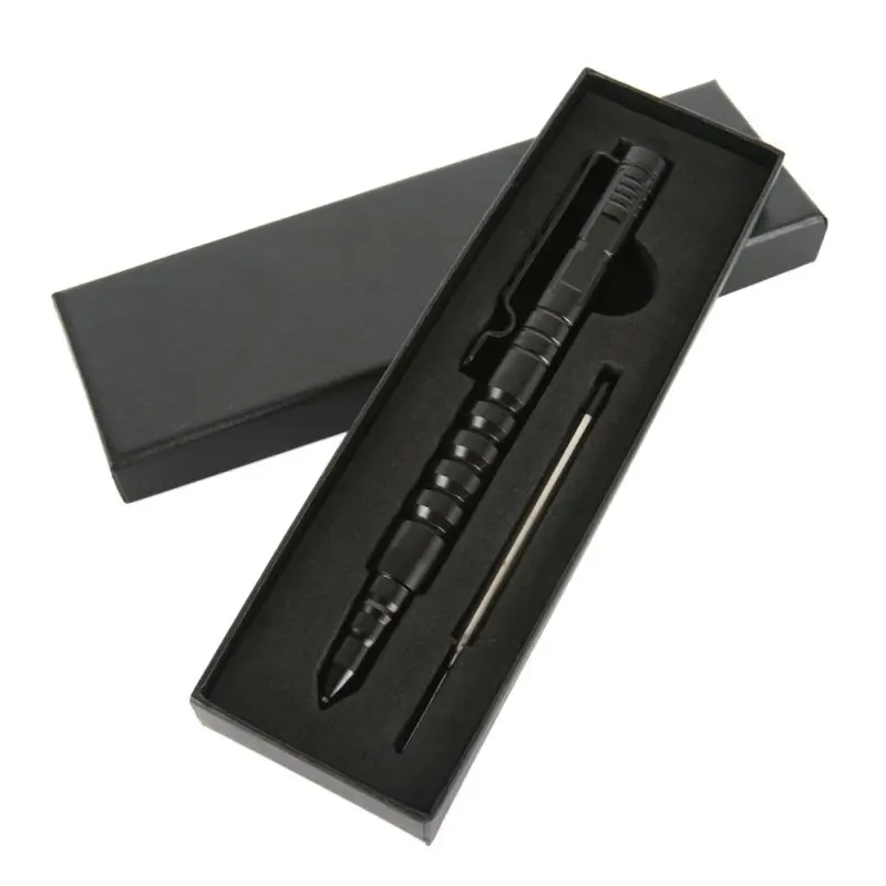 

Tactical Pen Survival Kit Multi Use Glass Breaker Tip Bottle Opener and Ballpoint Outdoor Portable Tools