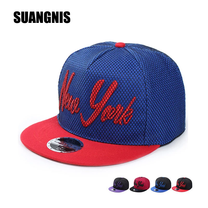 

Spring and summer net hip hop hat men women hats vintage embroidery letter baseball caps gorras planas bone snapback