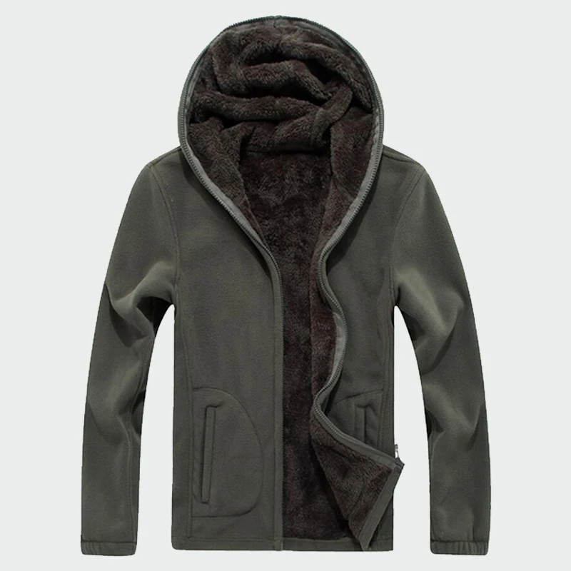 Для мужчин зимние Военные флисовые куртки 2018 новые теплые мужские тактические термостойкая, дышащая куртка с капюшоном Для мужчин s