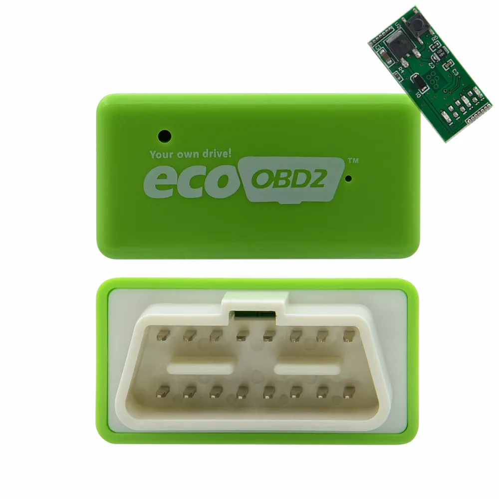 OBD2 автомобильный нитро чип блок настройки NitroOBD2 OBD разъем интерфейса и привод больше мощности больше крутящего момента работает для дизельных автомобилей - Цвет: Green Ecoobd2 for BZ