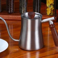 550 мл из нержавеющей стали длинный spour капельного кофе чайник/капельная Кофеварка/длинный spour капельного кофе машинка с высоким качеством