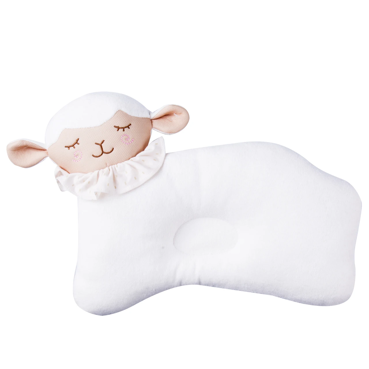 

pudcoco Lovely Sponge Baby Head Support Pillow Newborn Memory Foam Cushion Prevent Flat Head Babies Pillows