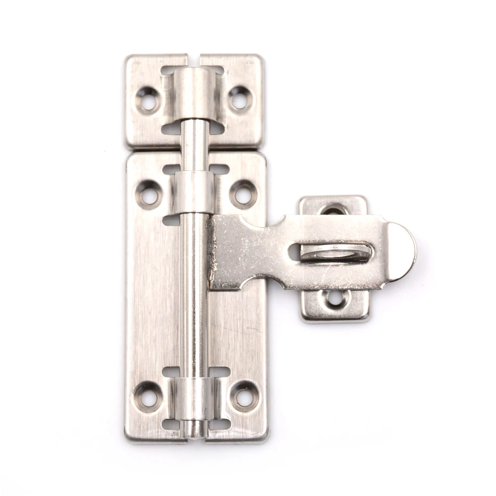 1pcs 4 Inch Stainless Steel Hardware Door Lock Barrel Bolt Latch Padlock Clasp Set Brushed 1pcs 4 Inch Stainless Steel Hardware Door Lock Barrel Bolt Latch Padlock Clasp Set Brushed
