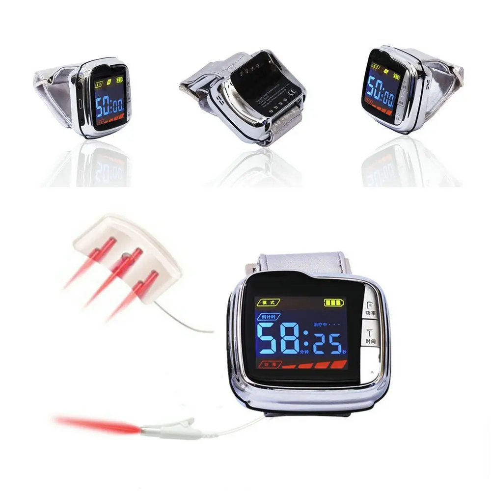 

Low Level Laser Therapy 650nm Watch Type Laser Therapy Device For The Home Healthcare