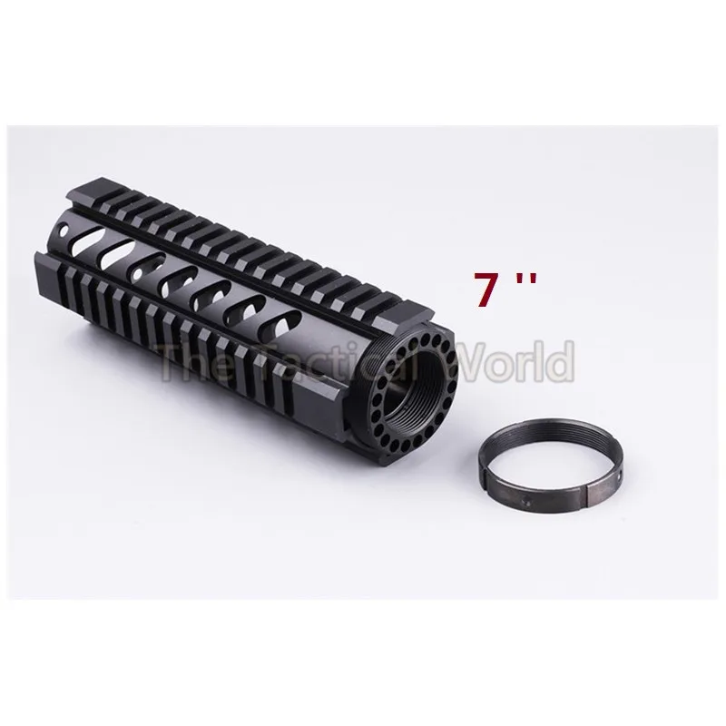 Тактический охотничий 4 ''7'' 10 ''12'' 15 ''AR-15 M16 M4 Handguard Free Float Quad Rail Heavy Duty Handguard для AR. 223/5. 56 RAS