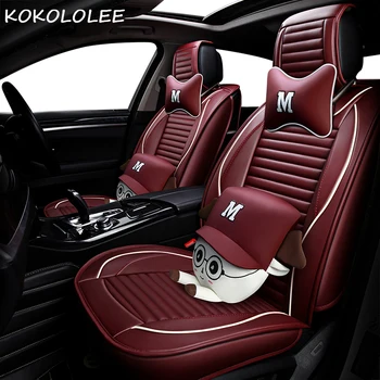 

KOKOLOLEE car seat cover set for toyota corolla crown fortuner land cruiser 100 200 mark 2 premio auto accessories car-styling