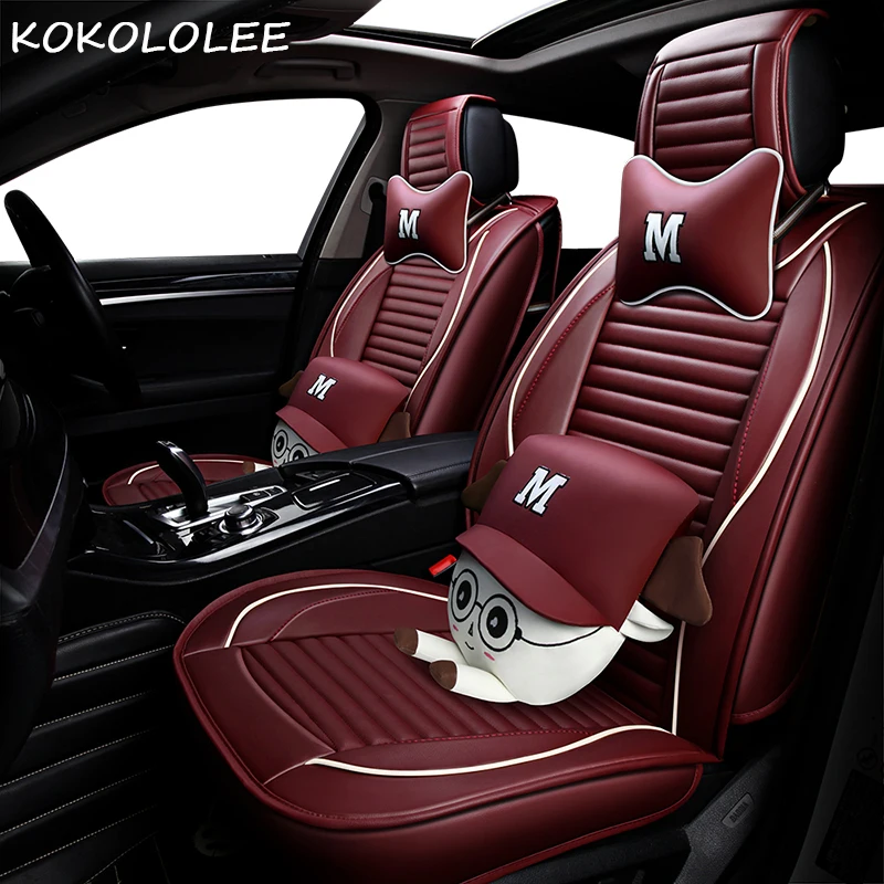 Набор насадок на сиденья kokolee автомобильные аксессуары для toyota corolla crown fortuner land