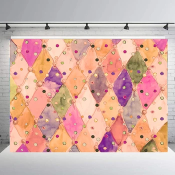 

BIEPOTO Newborn Photography Backdrops Colorful Geometric shape Photo Background Baby Kids Party Decoration Studio Props B-155