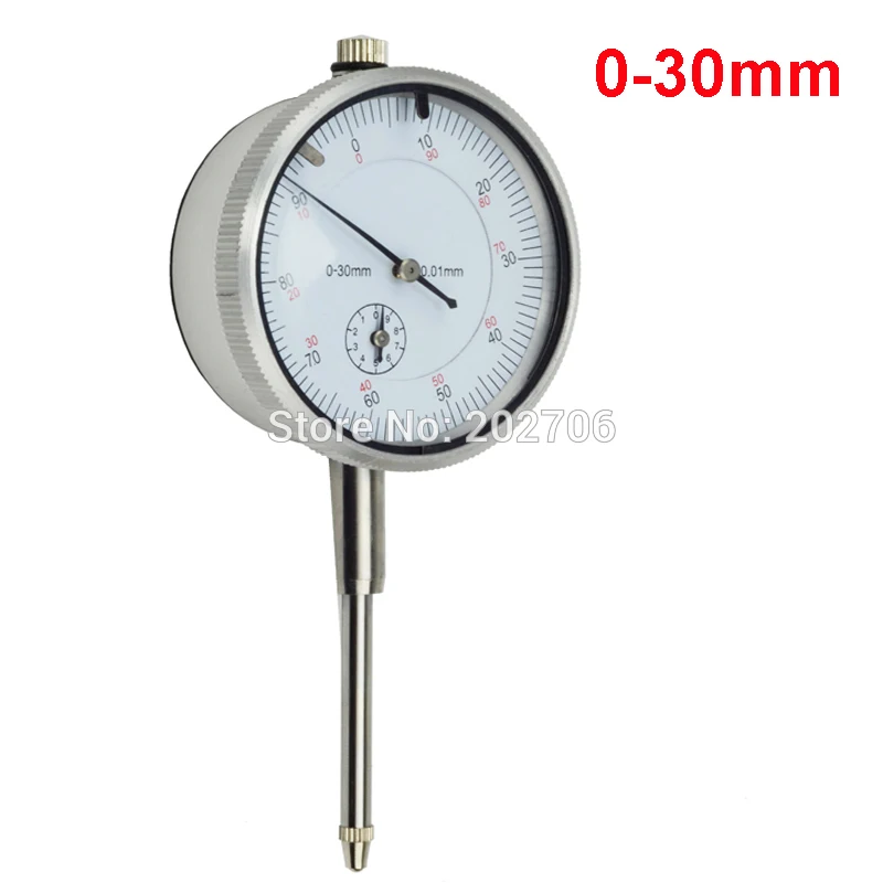 0-30mm dial indicator dial gauge dial tester 0.01mm