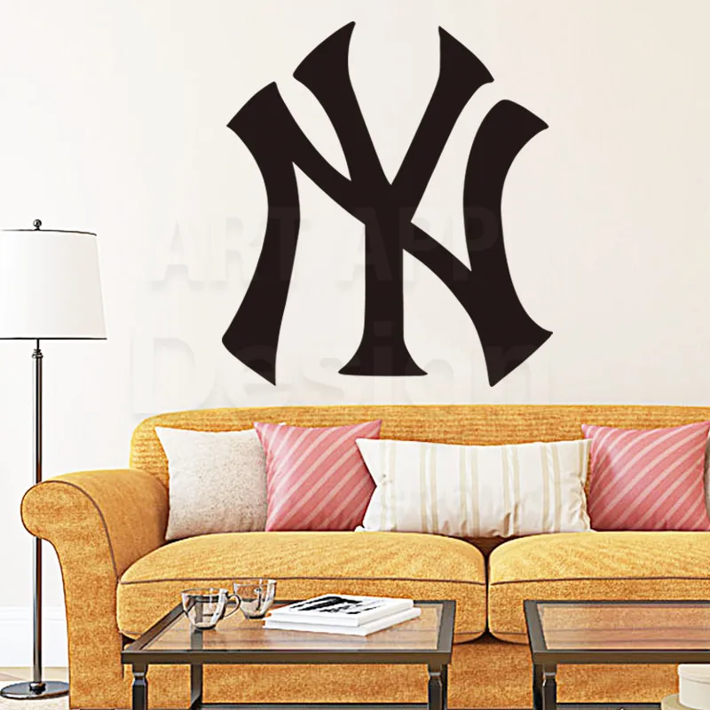 Perfect Yankees Wall Decor Designs Interior Decoration Ny Yankees Big Boy Room Traditional