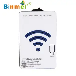 Binmer 300 Бесплатная 2017 Мбит/с 2T2R 802.11b/g/n мини беспроводной wi fi маршрутизатор AP ретранслятор Booster Expander Sep 20