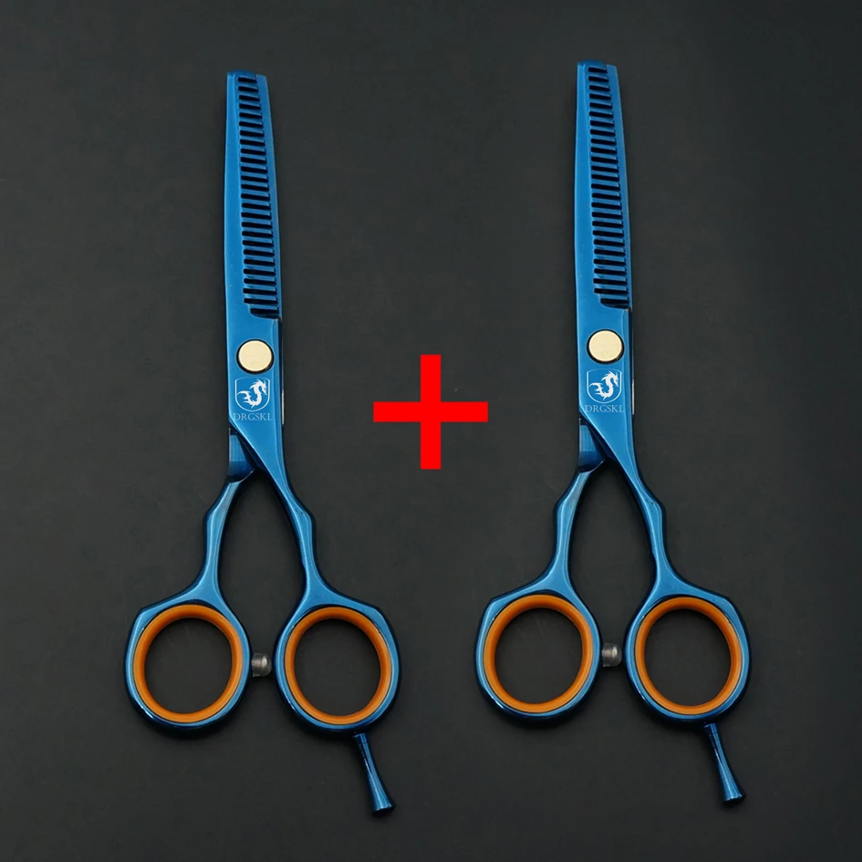 Горячая 5,5 дюймов Парикмахерские ножницы для стрижки волос высокого качества Профессиональные Парикмахерские ножницы для стрижки волос tesoura - Цвет: 2 thinning