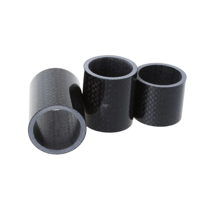 

Bicycle Headset Washer Front Fork Stem Heighten Carbon Fiber Ultralight Spacer Cycling MTB Bike Parts 30/40/50mm Accessories INY