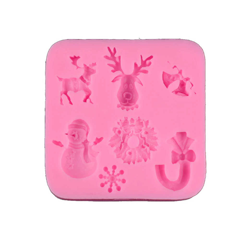 

3D Christmas Series Silicone Fondant Cake Mold