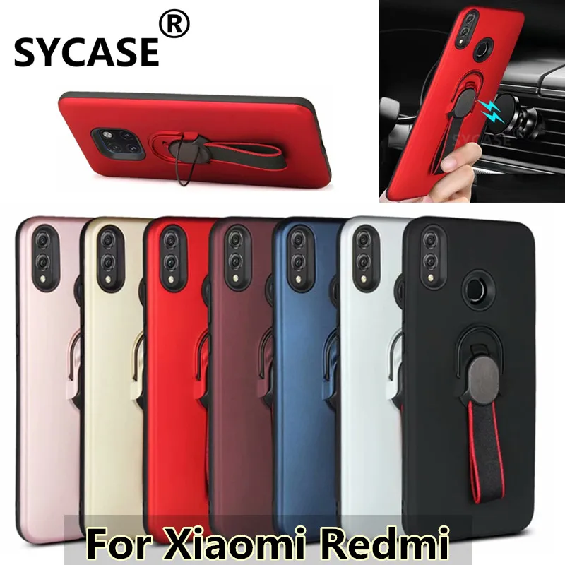 SYCASE мульти-функциональный чехол с кронштейном для Xiaomi Redmi 5 Plus/Note 5Pro примечание 6