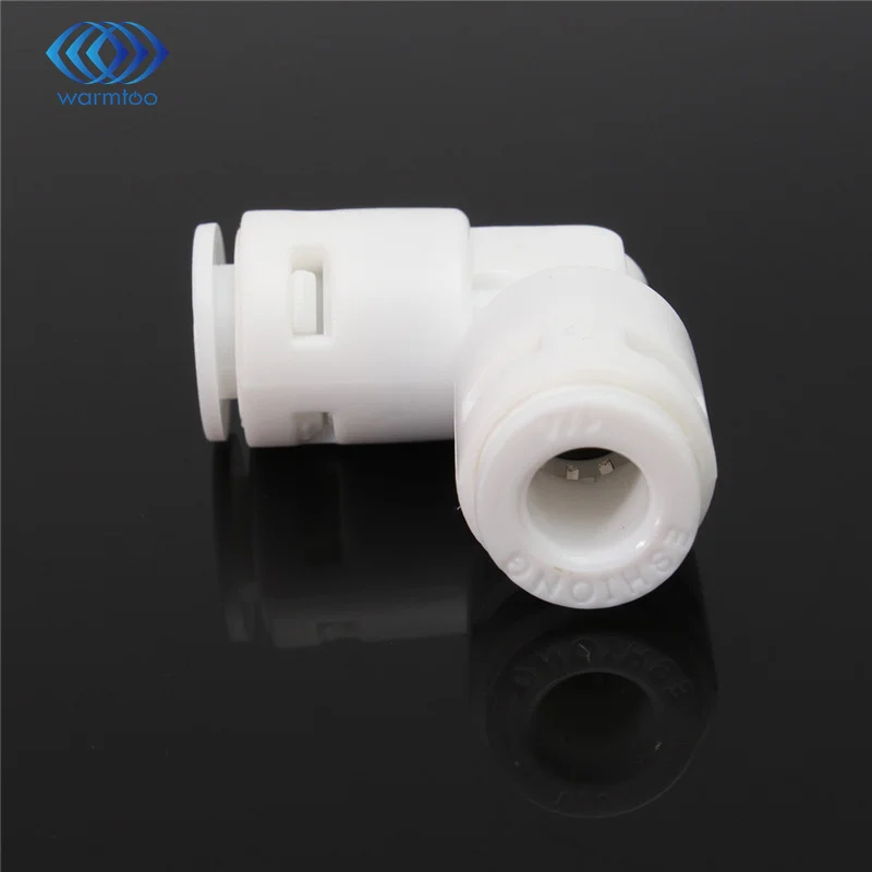

4PCS 2 Points L 90 Degrees POM Plastic Quick Insert Curved to Joint Water Filter Home Appliance Parts