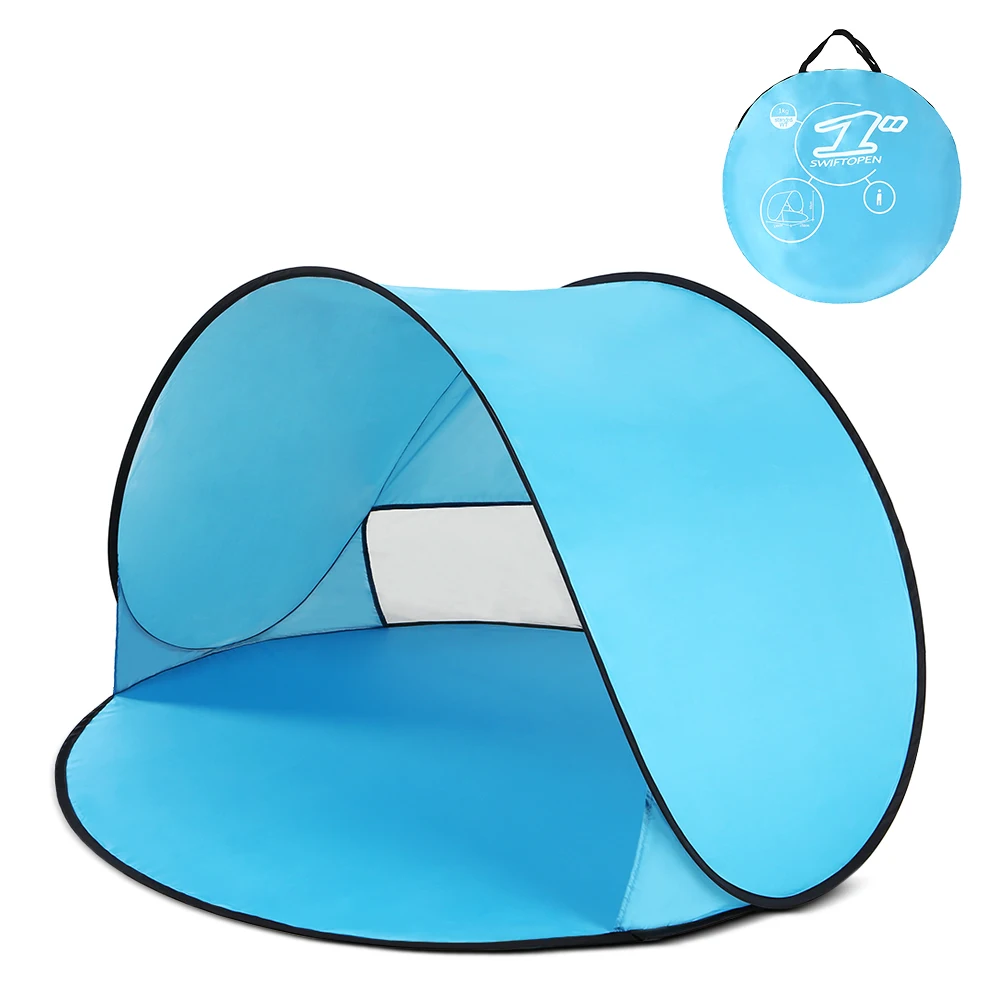 

Instant Pop Up Tent Baby Beach Tent Cabana Portable Anti UV Sun Shelter for Camping Fishing Hiking Tents Outdoor Camping