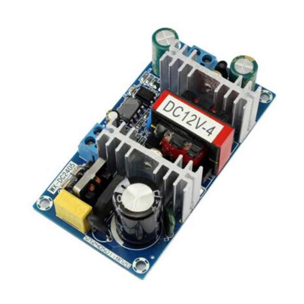 

50W AC 100V-240V to DC 12V 4A Switch Power Supply Module AC-DC Low Ripple Industrial Power Supply Bare Board