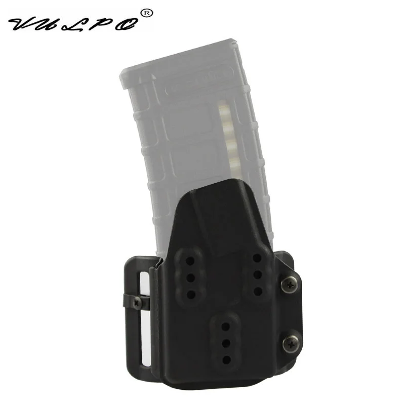 

VULPO Tactical Kydex AR Mag Carrier 5.56mm Magazine Pouch For Belt System