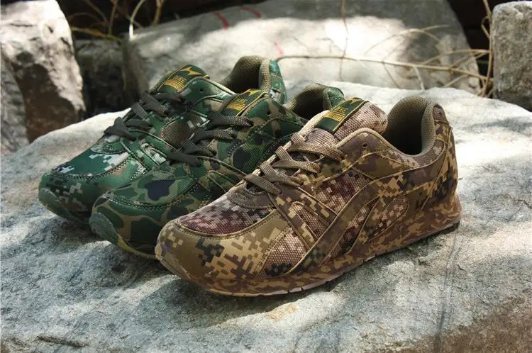Студенческая Военная тренировочная камуфляжная обувь, Мужская Уличная обувь, мужская обувь для альпинизма, путешествий, пустыни, спортивная обувь