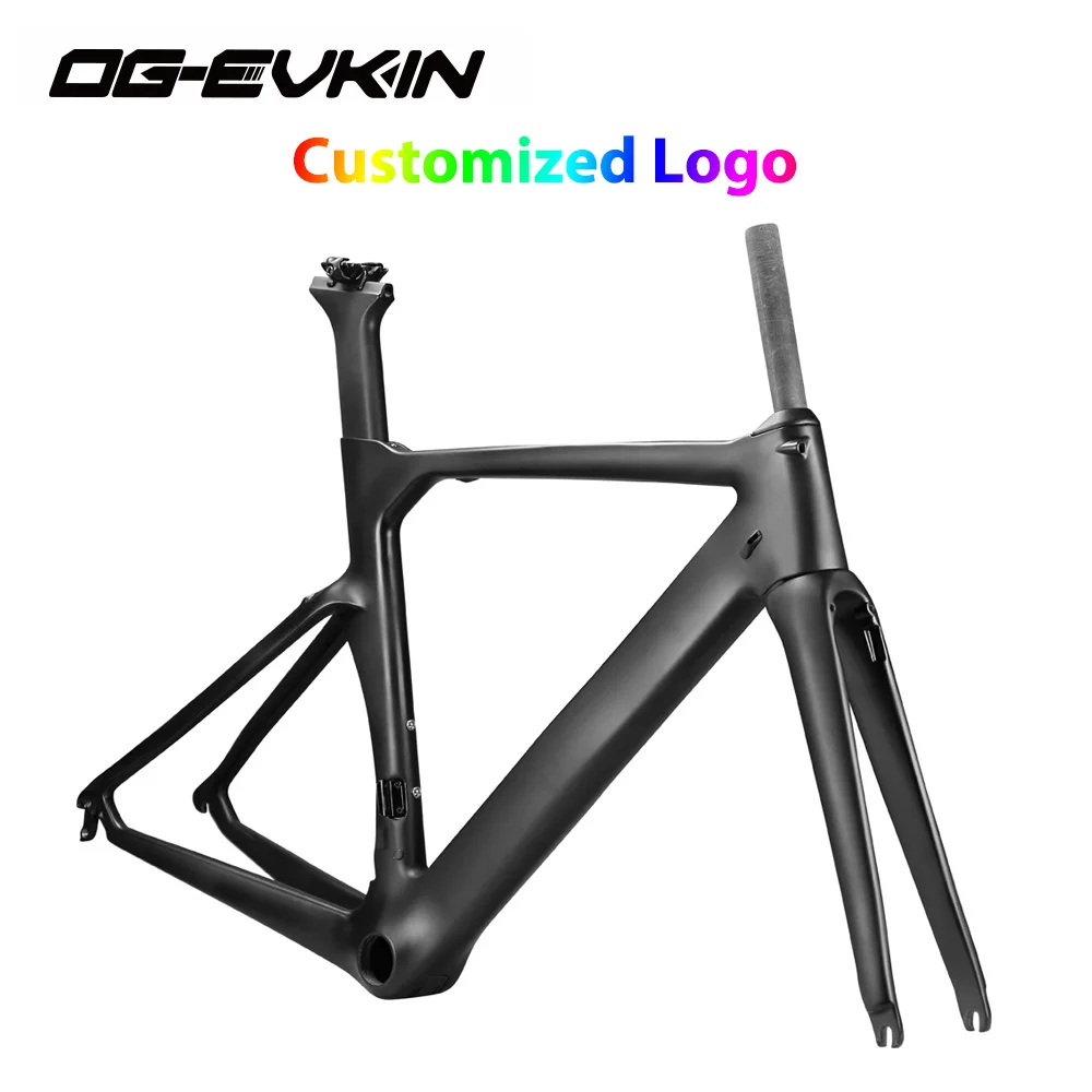 NEW T800 Bicycle carbon road frame UD Di2 Customized RAW road carbon frame bike 45 48 50 52 54