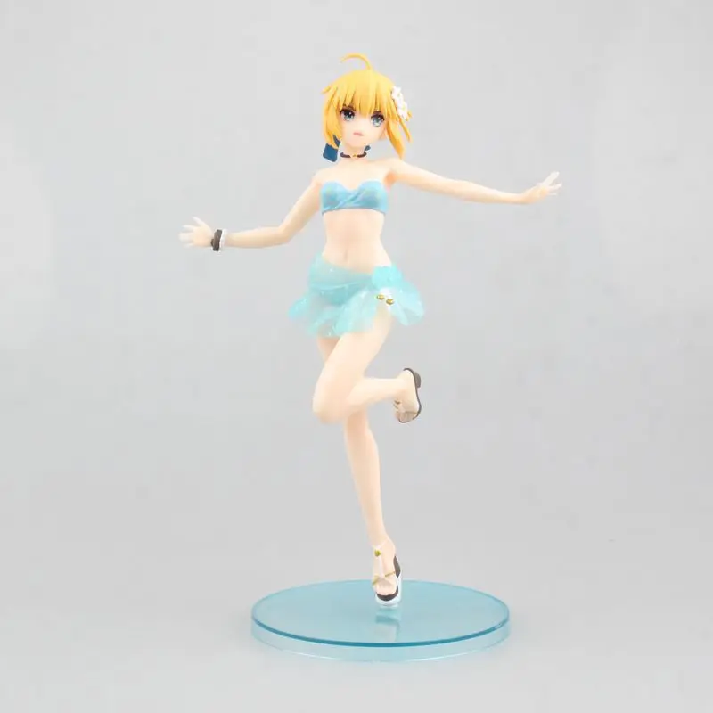 Аниме Фигурка 22 см Fate/Extella Saber Arturia Pendragon ПВХ фигурка Коллекционная модель игрушка